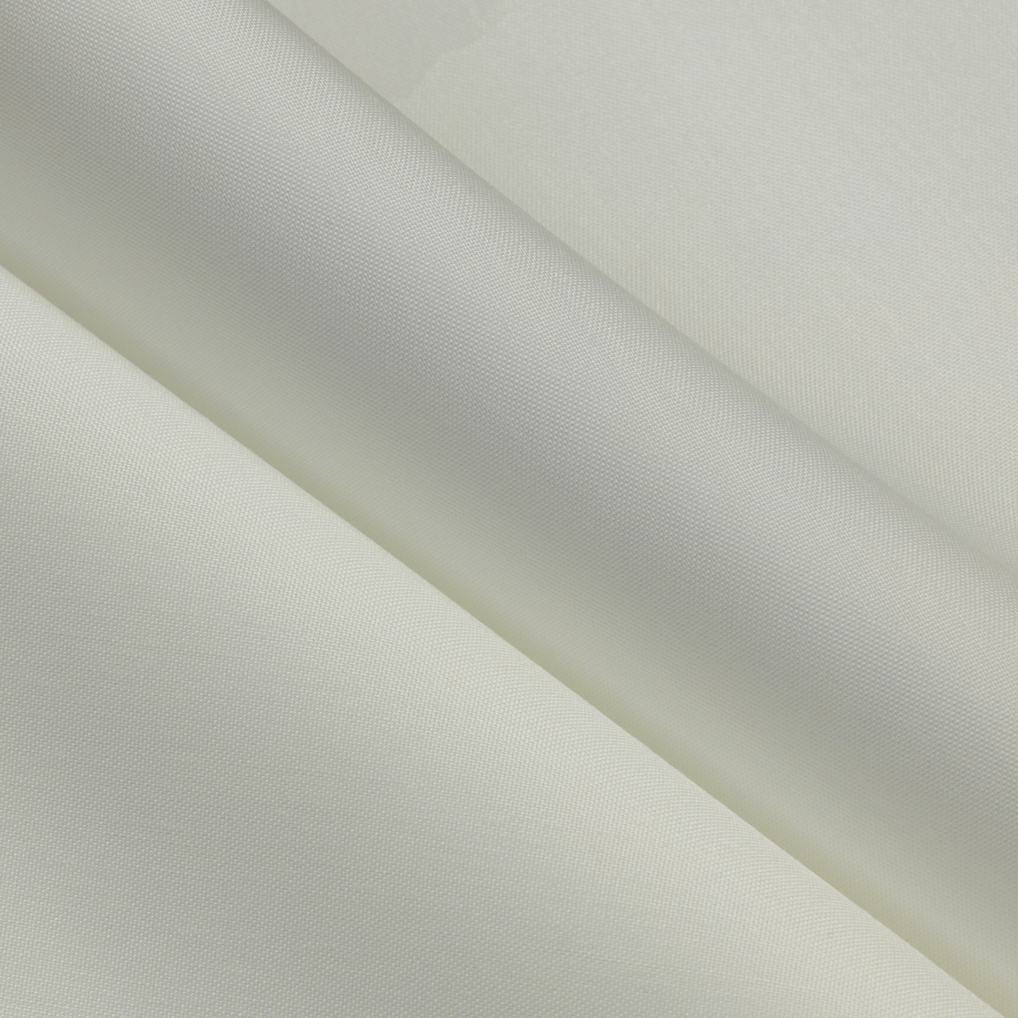 Pure White Summer Plain Fabric