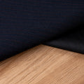 Navy Red Fleck Herringbone Fabric