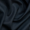 Midnight Herringbone Silk-Touch Fabric