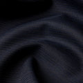 Navy Herringbone Drape Fabric